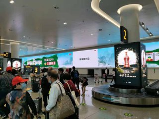 桂林机场行李大厅广告位