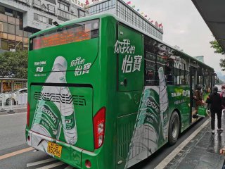 桂林公交车身广告投放技巧